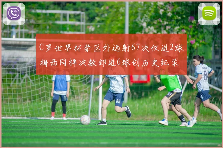 C罗世界杯禁区外远射67次仅进2球梅西同样次数却进6球创历史纪录